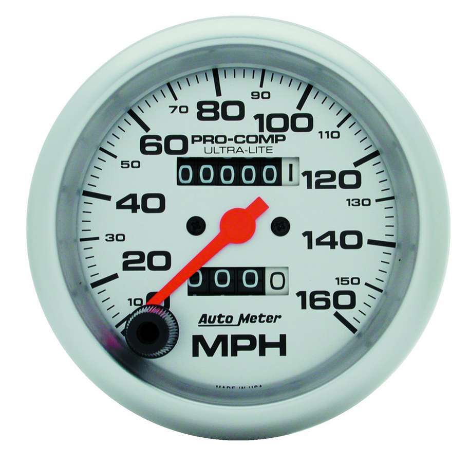 AutoMeter3-3/8in Ultra-Lite 160mph Speedometer