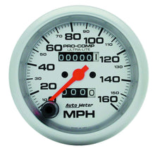 Load image into Gallery viewer, AutoMeter3-3/8in Ultra-Lite 160mph Speedometer