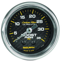 Load image into Gallery viewer, AutoMeter2-1/16in C/F Boost Gauge 35psi