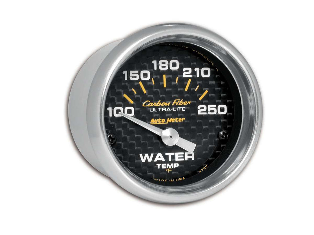 AutoMeterC/F 2-1/16in Water Temp. Gauge 100-250