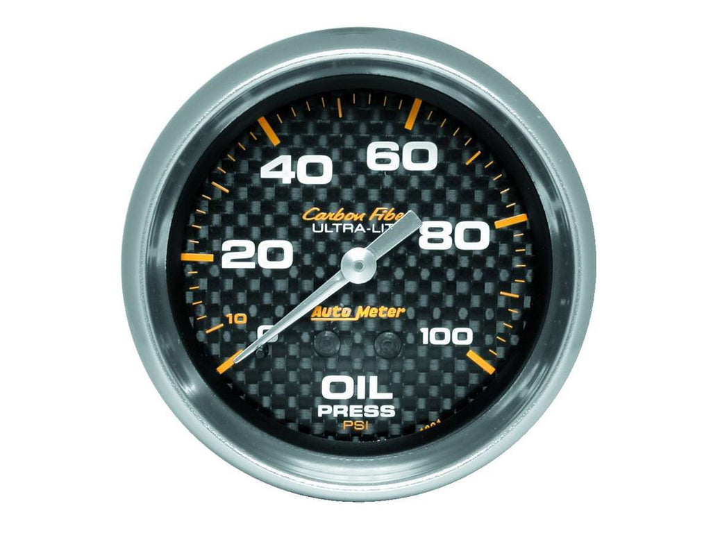 AutoMeterC/F 2-5/8in Oil Pressure Gauge 0-100PSI