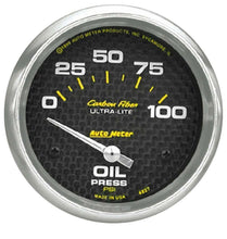 Load image into Gallery viewer, AutoMeterC/F 2-5/8in Oil Pressure Gauge 0-100PSI