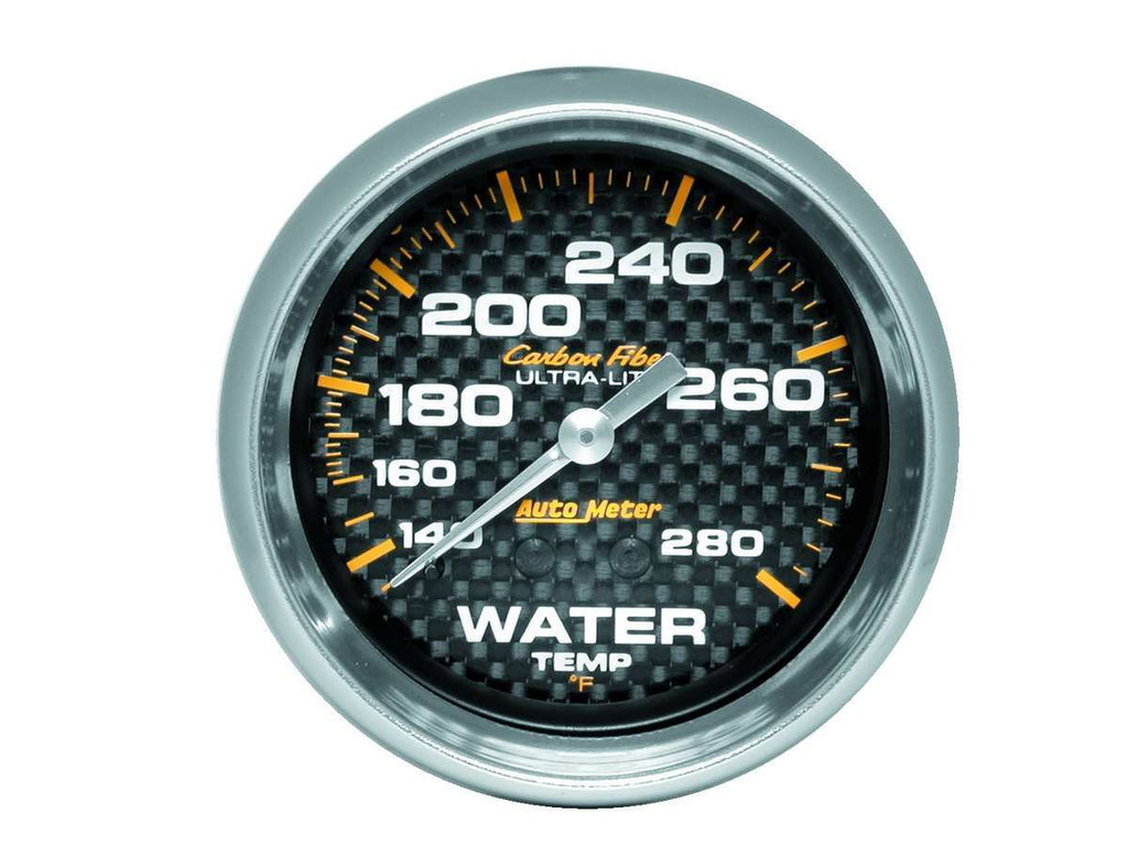 AutoMeterC/F 2-5/8in Water Temp. Gauge 140-280