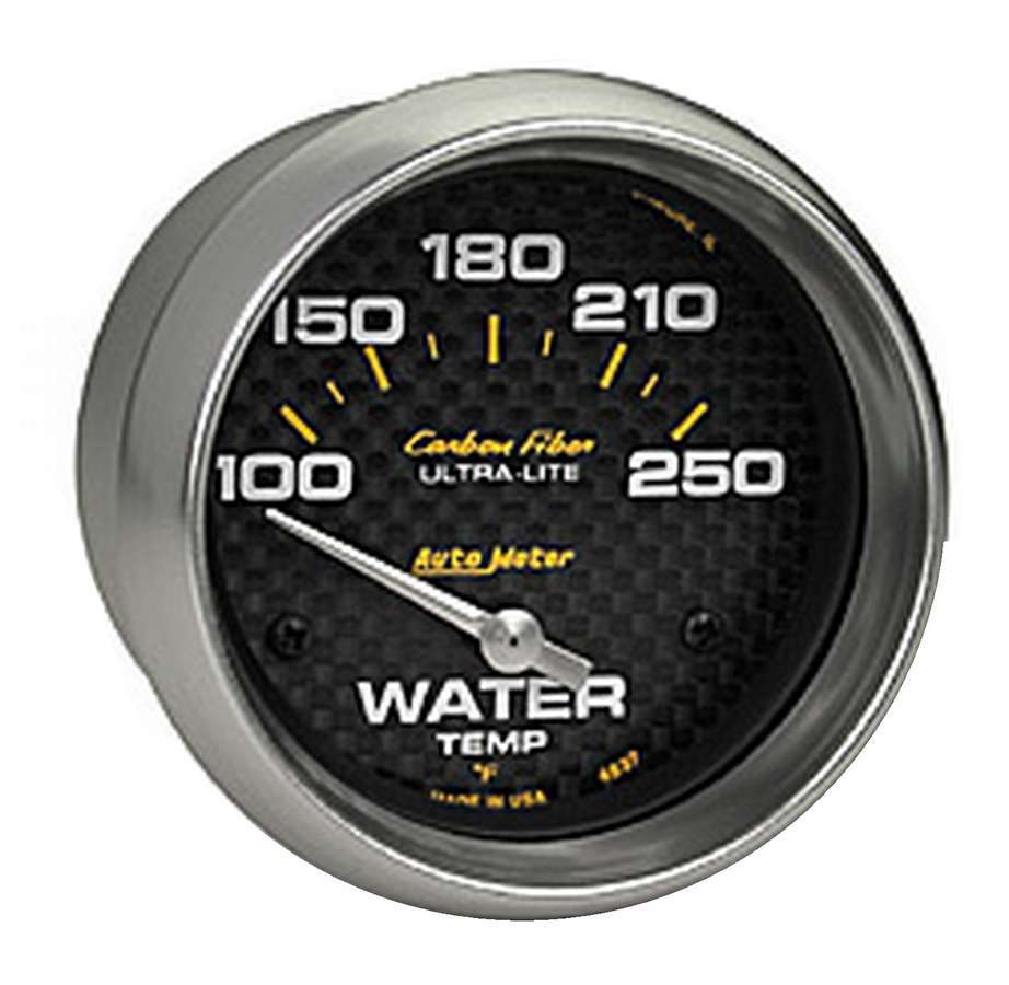 AutoMeterC/F 2-5/8in Water Temp. Gauge 100-250