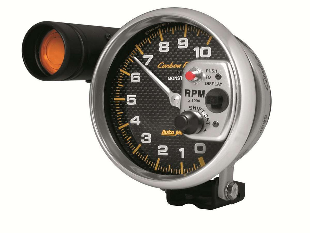 AutoMeterC/F 5in 10000RPM Tach w/Shift-Lite