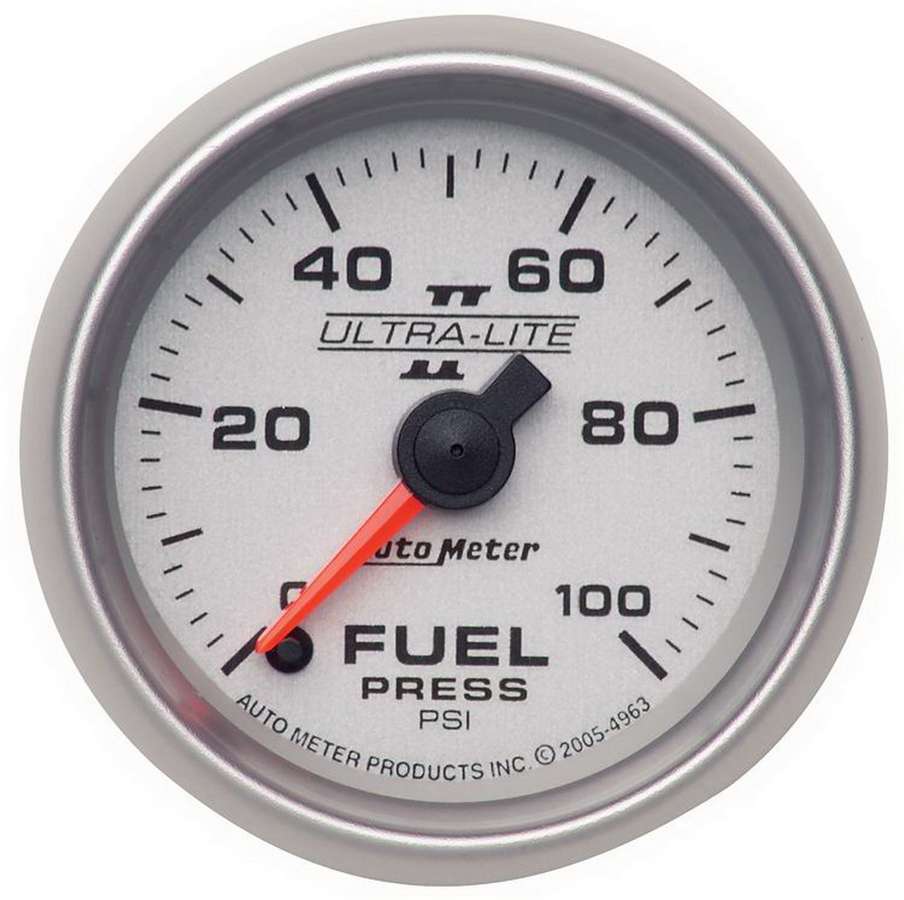 AutoMeter2-1/16in U/L II Fuel Pressure Gauge 0-100psi