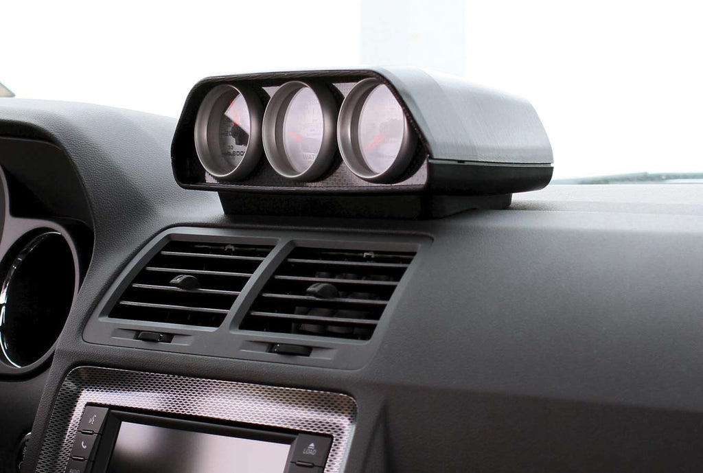 AutoMeter2-1/6 Gauge Dash Pod - 2010 Challenger