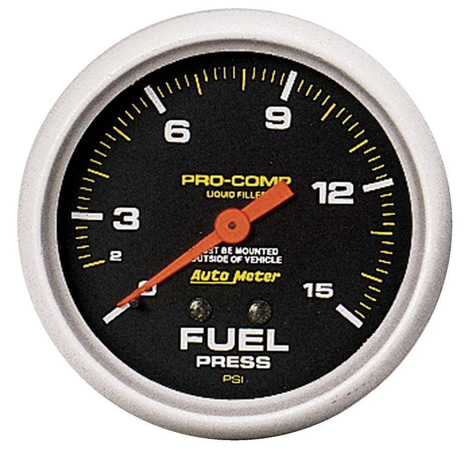 AutoMeter0-15 Fuel Pressure Gauge