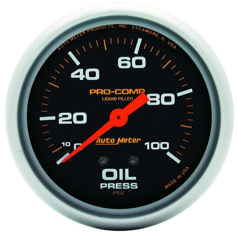 AutoMeter0-100 Oil Pressure Gauge