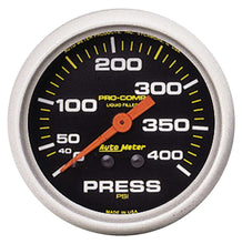 Load image into Gallery viewer, AutoMeter2-5/8 P/C Pressure Gauge 0-400psi