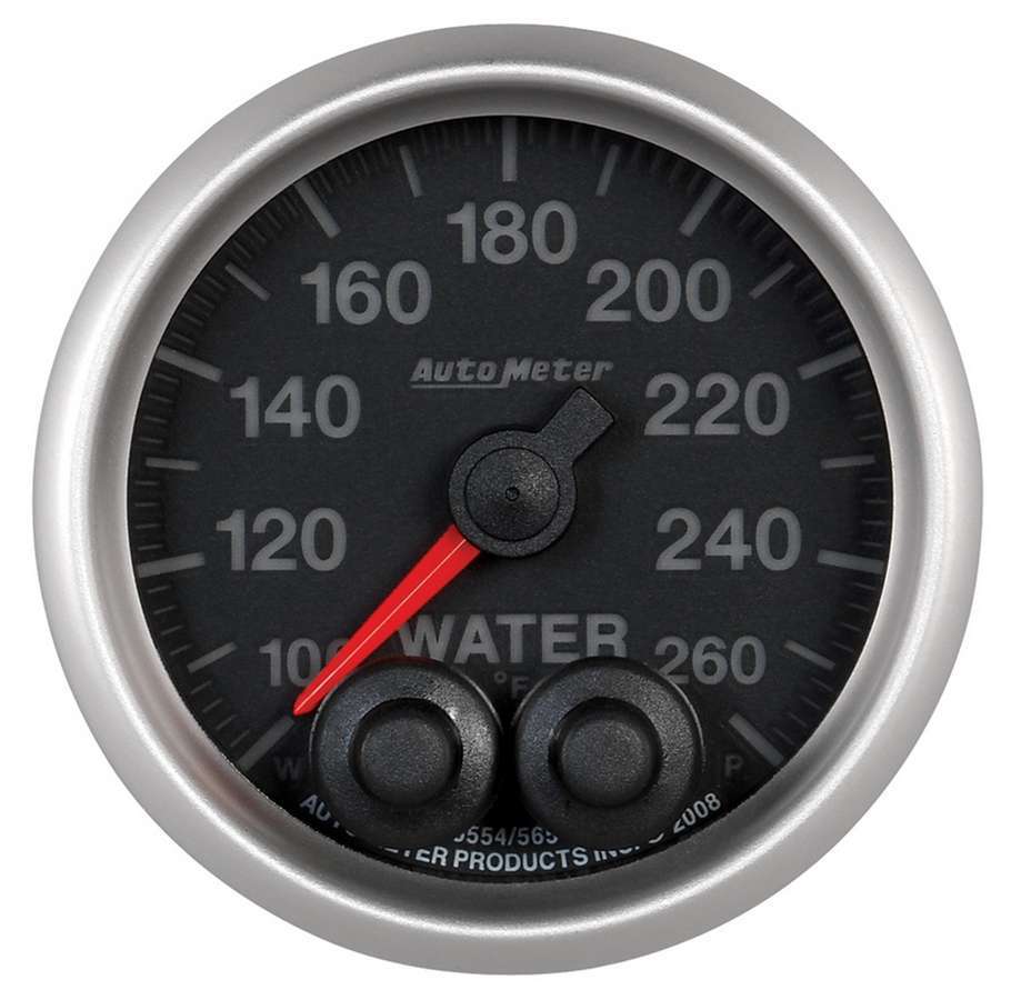 AutoMeter2-1/16 E/S Water Temp. Gauge - 100-260