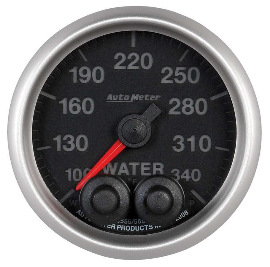 AutoMeter2-1/16 E/S Water Temp. Gauge - 100-340