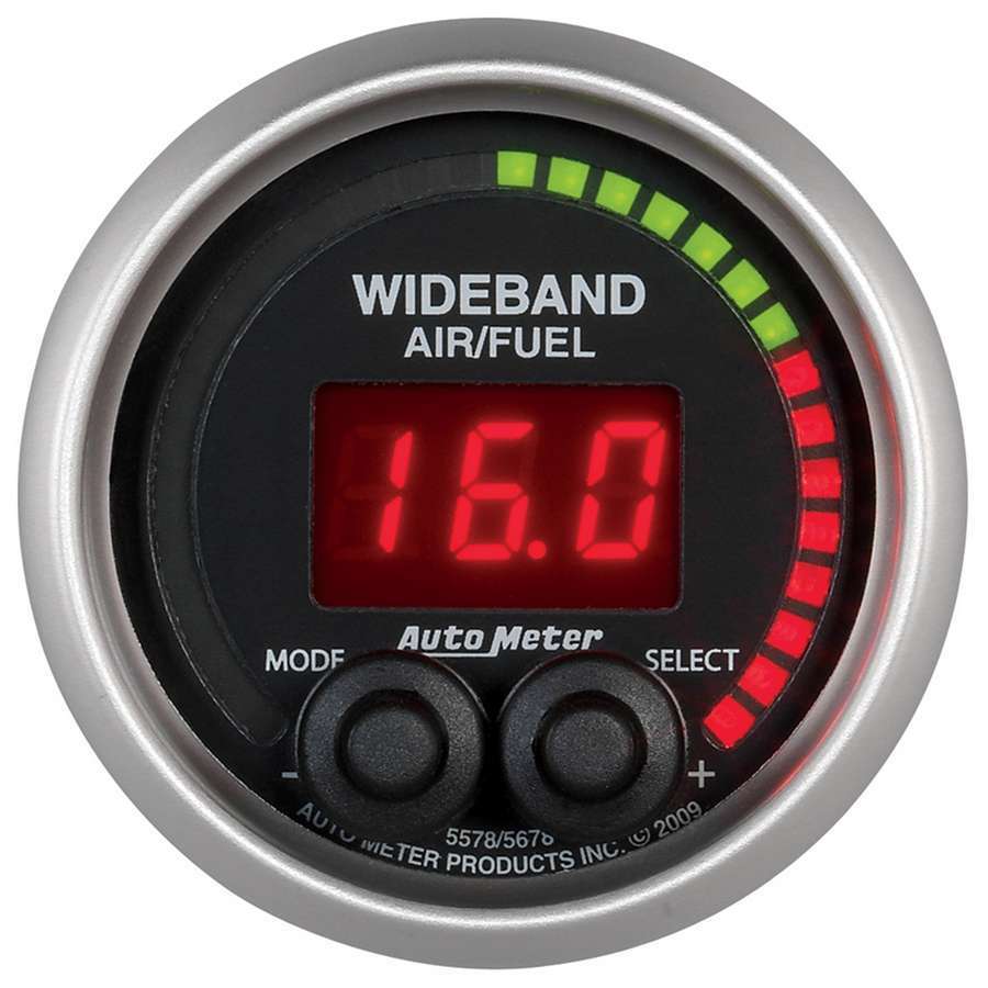 AutoMeter2-1/16 E/S Wideband Air/ Fuel Ratio Gauge