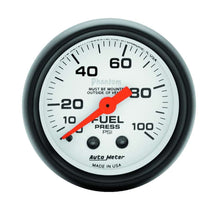 Load image into Gallery viewer, AutoMeter2-1/16in Phantom Fuel Pressure Gauge 0-100 PSI