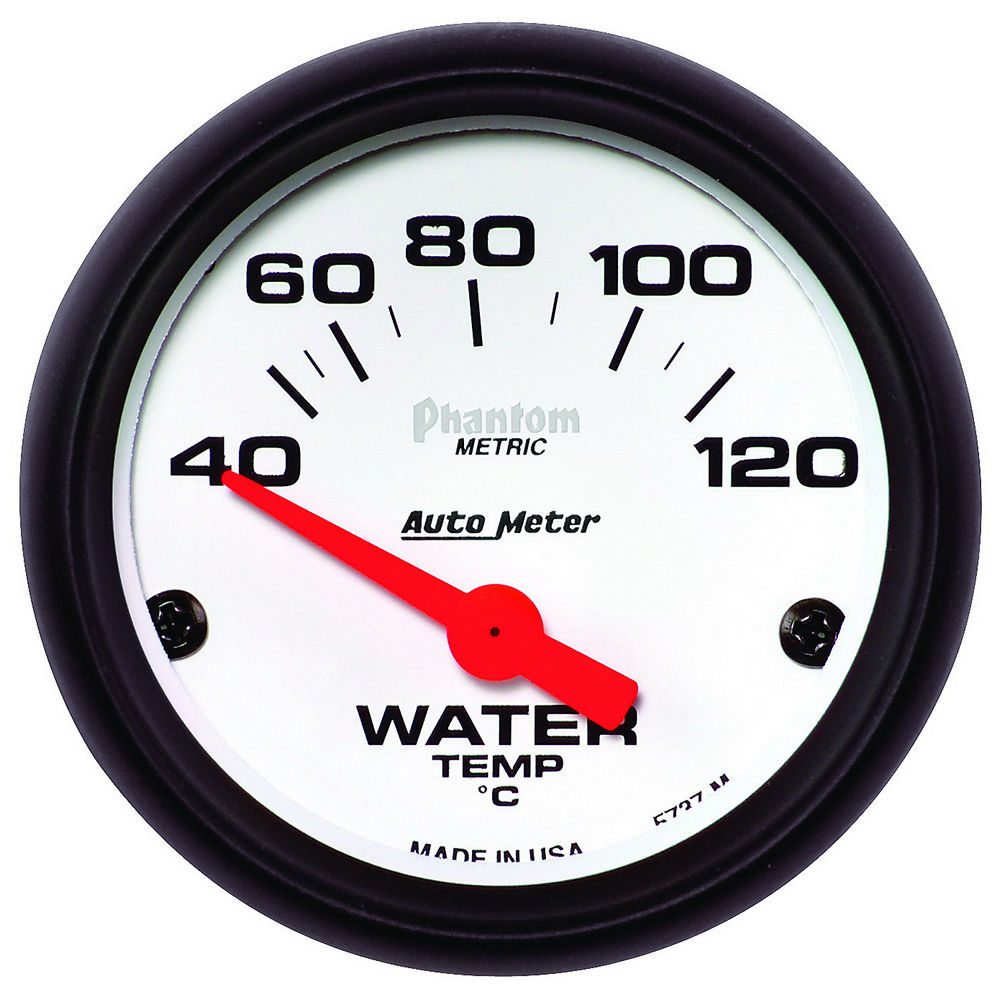 AutoMeter2-1/16 Phantom Water Tmp Gauge - Elec.