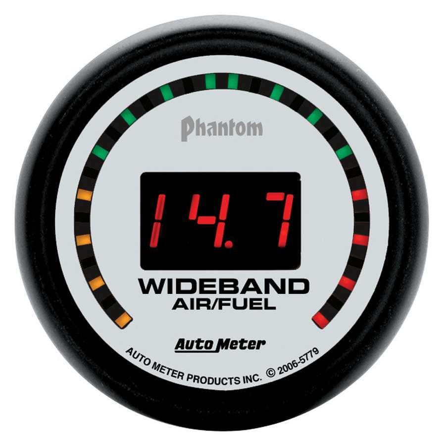 AutoMeter2-1/16 Phantom Air/Fuel Ratio Wideband Gauge