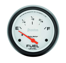 Load image into Gallery viewer, AutoMeter2-5/8in Phantom Fuel Level Gauge