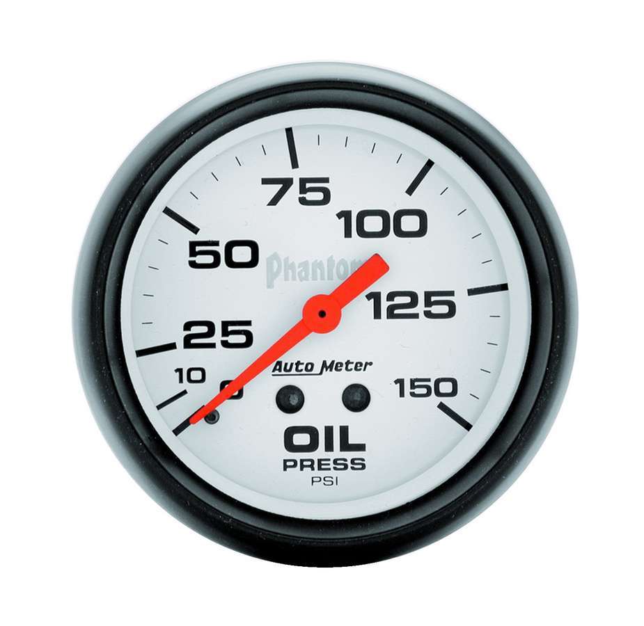 AutoMeter2-5/8in Phantom Oil Pressure Gauge 0-150psi