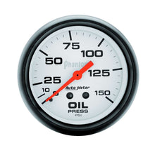 Load image into Gallery viewer, AutoMeter2-5/8in Phantom Oil Pressure Gauge 0-150psi