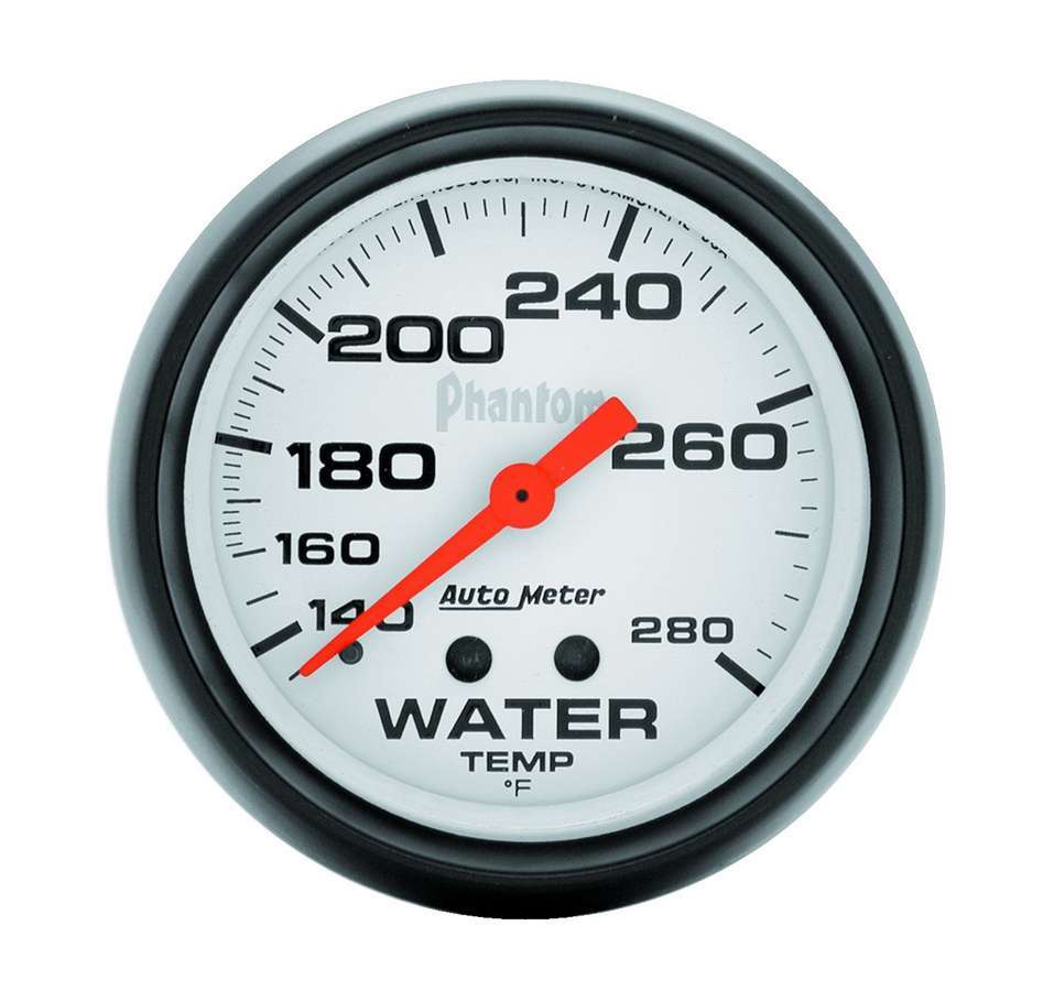 AutoMeter2-5/8in Phantom Water Temp Gauge 140-280