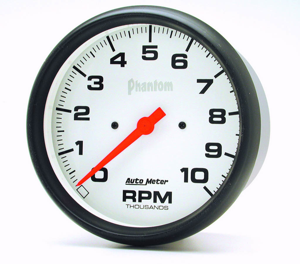 AutoMeter5in Phantom In-Dash Tach 10000 RPM