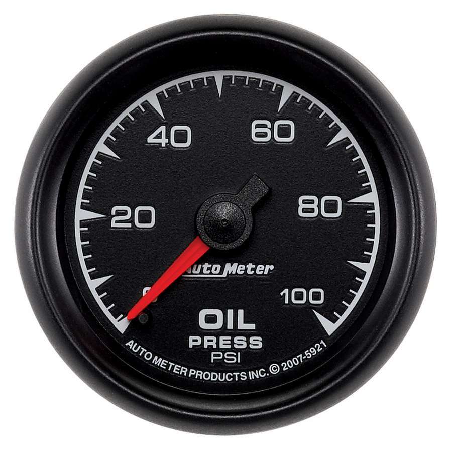 AutoMeter2-1/16 ES Oil Pressure Gauge - 0-100psi