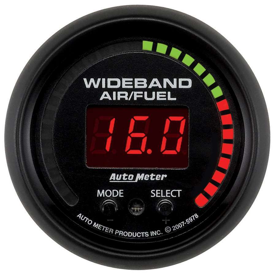 AutoMeter2-1/16 ES Wideband Air/ Fuel Gauge w/Sensor