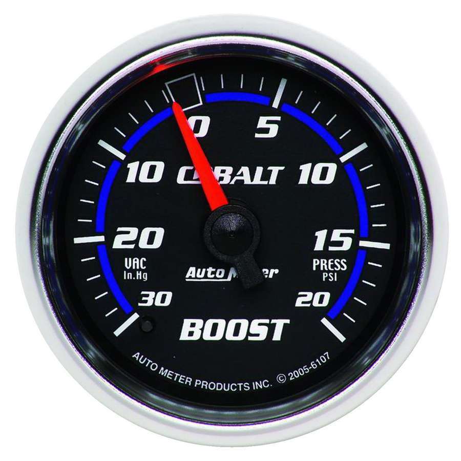 AutoMeter2-1/16in C/S Boost/Vac Gauge 30in HG/20psi