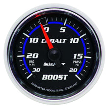 Load image into Gallery viewer, AutoMeter2-1/16in C/S Boost/Vac Gauge 30in HG/20psi