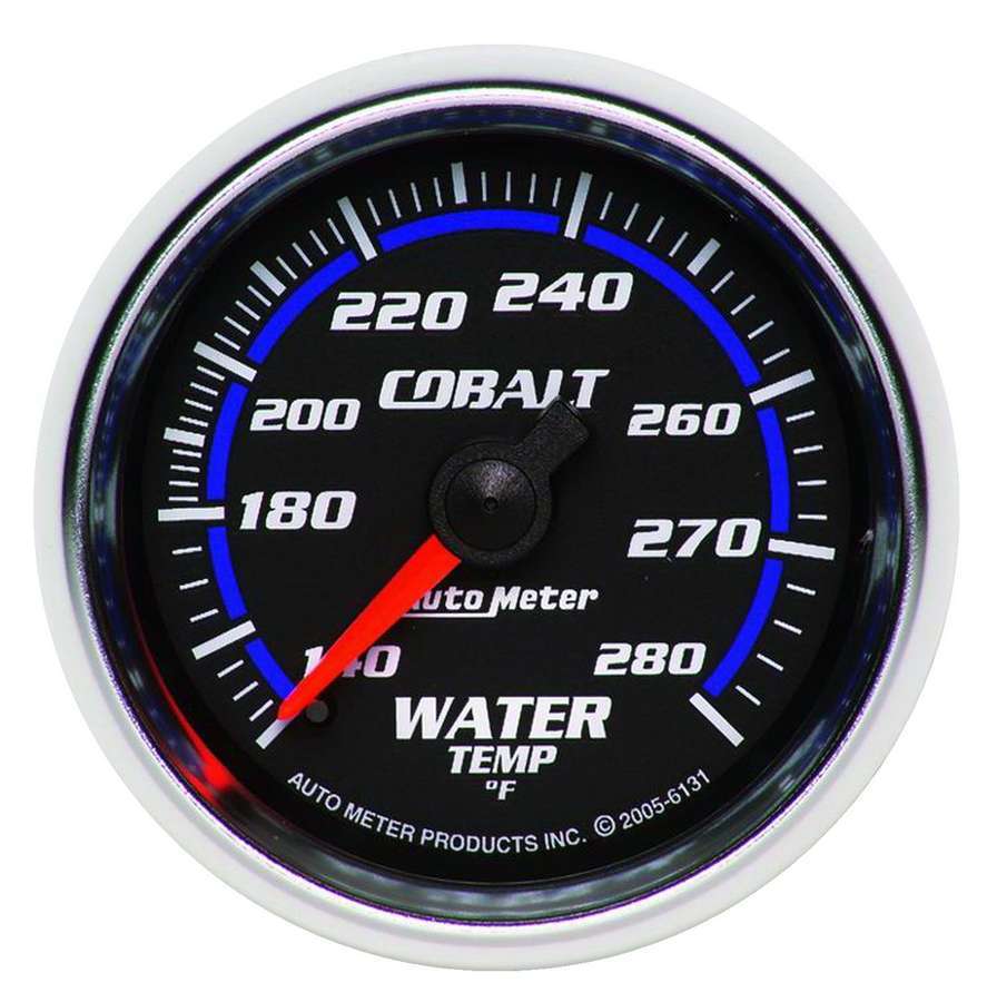 AutoMeter2-1/16in C/S Water Temp Gauge 140-280