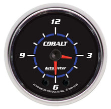 Load image into Gallery viewer, AutoMeter2-1/16 Cobalt Hi-Def Clock