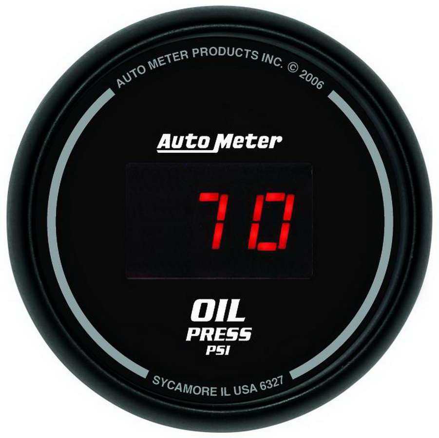 AutoMeter2-1/16in DG/B Oil Press. Gauge