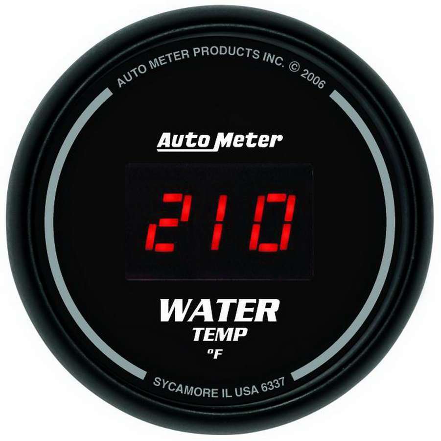 AutoMeter2-1/16 DG/B Water Temp Gauge