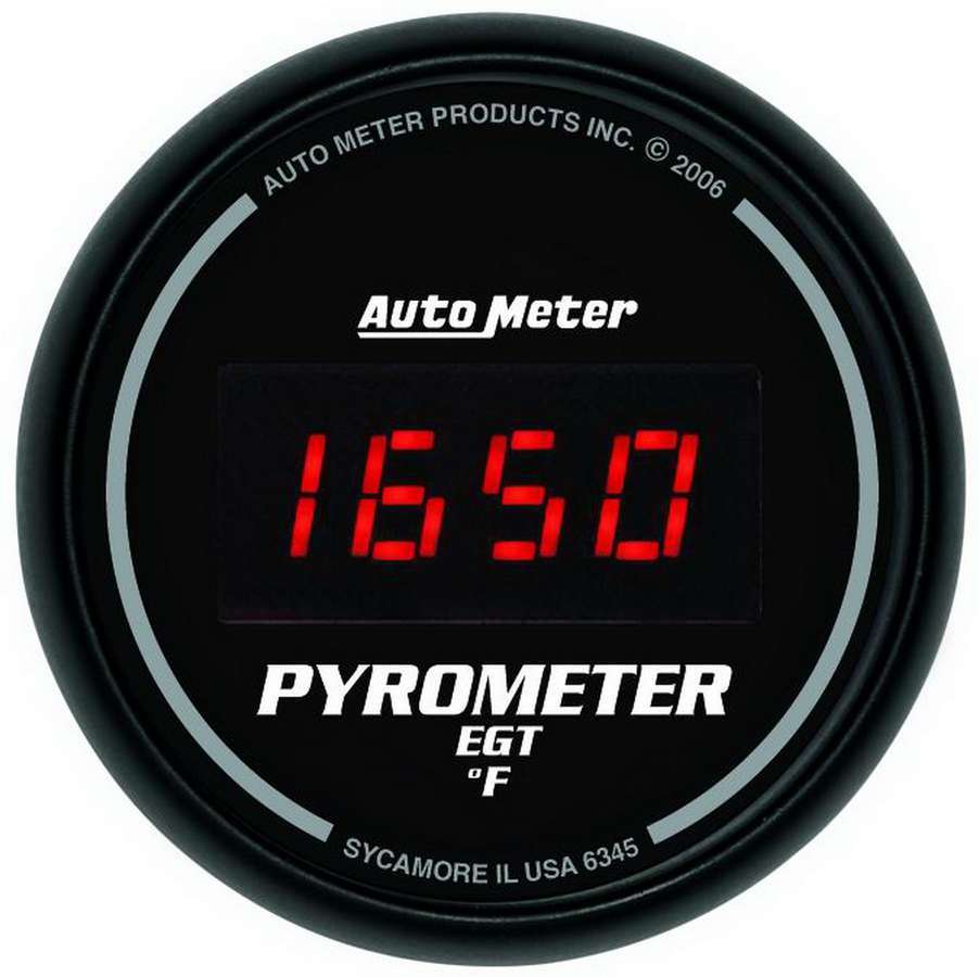 AutoMeter2-1/16in DG/B Pyrometer/ EGT Gauge