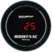 Load image into Gallery viewer, AutoMeter2-1/16in DG/B Vacuum/ Boost Gauge