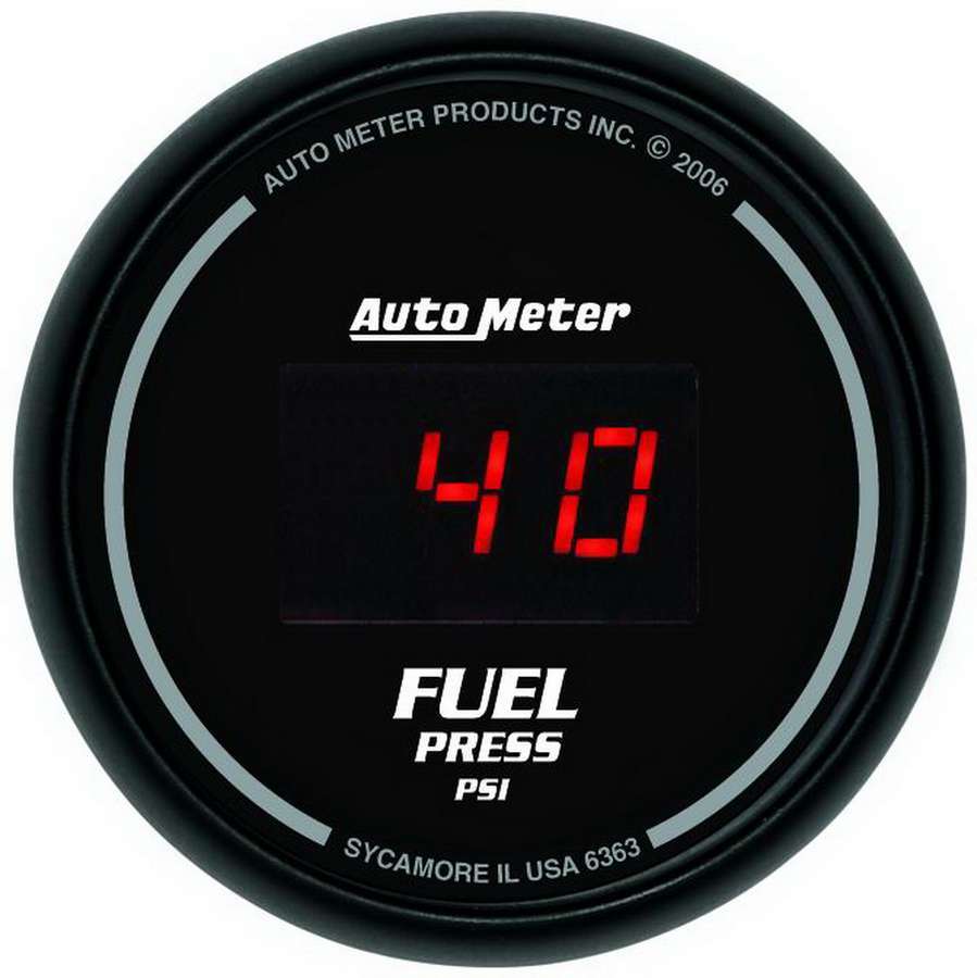 AutoMeter2-1/16in DG/B Fuel Pressure Gauge