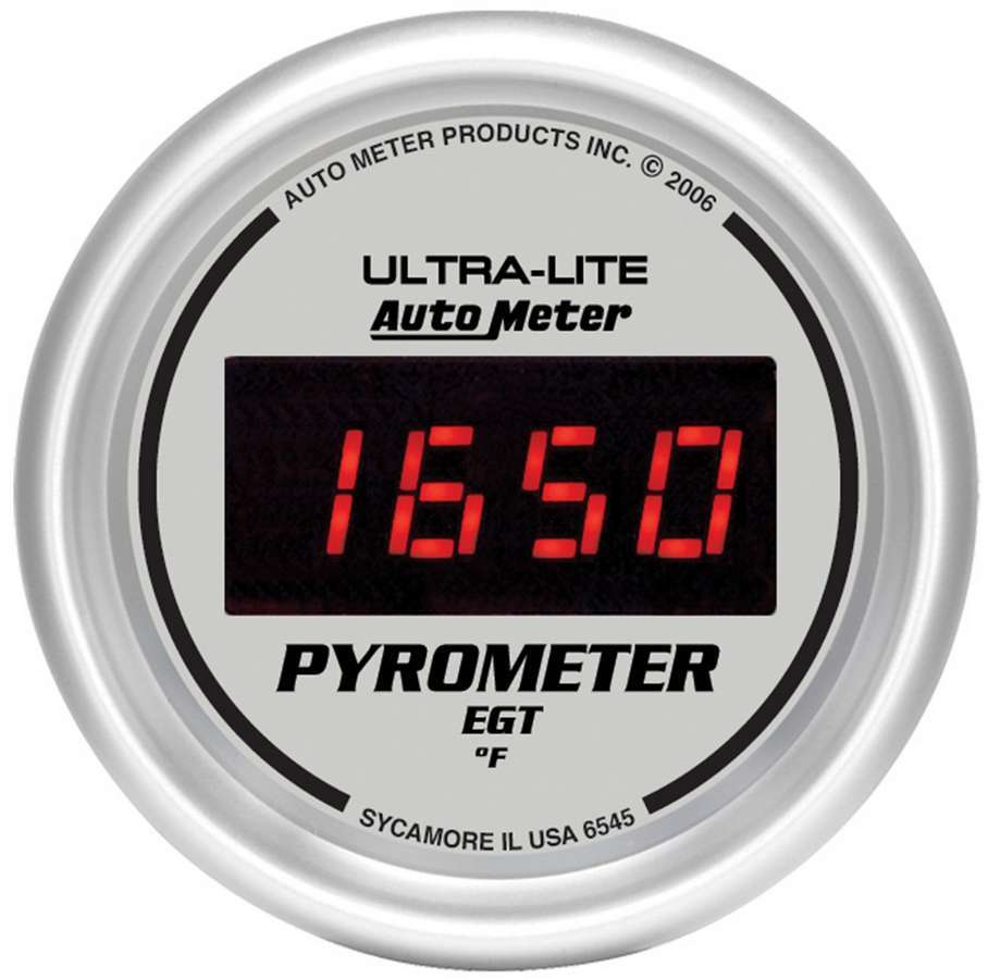 AutoMeter2-1/16in DG/S Pyrometer/ EGT Gauge