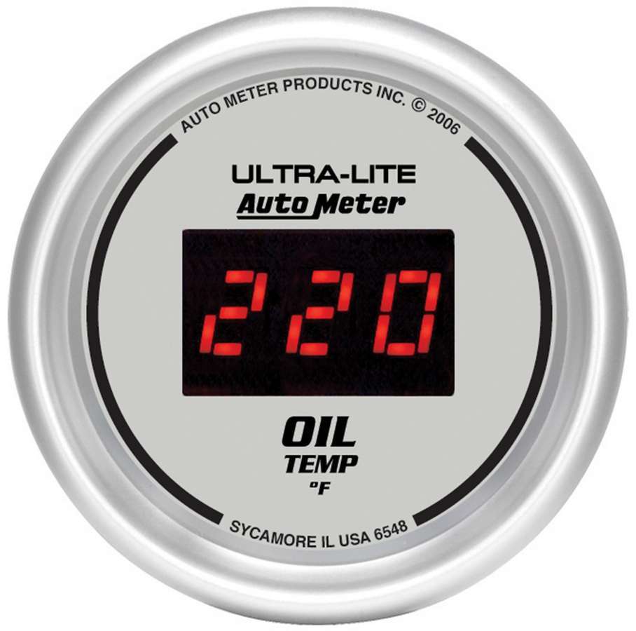 AutoMeter2-1/16in DG/S Oil Temp Gauge