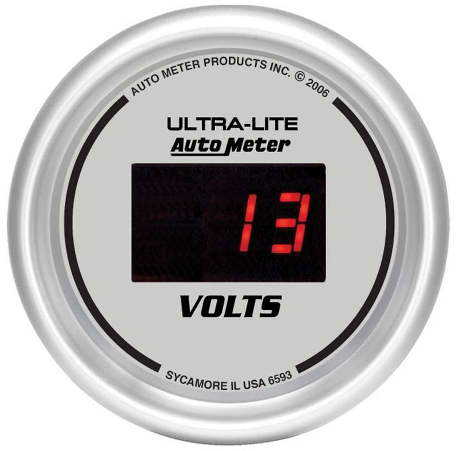 AutoMeter2-1/16in DG/S Voltmeter Gauge