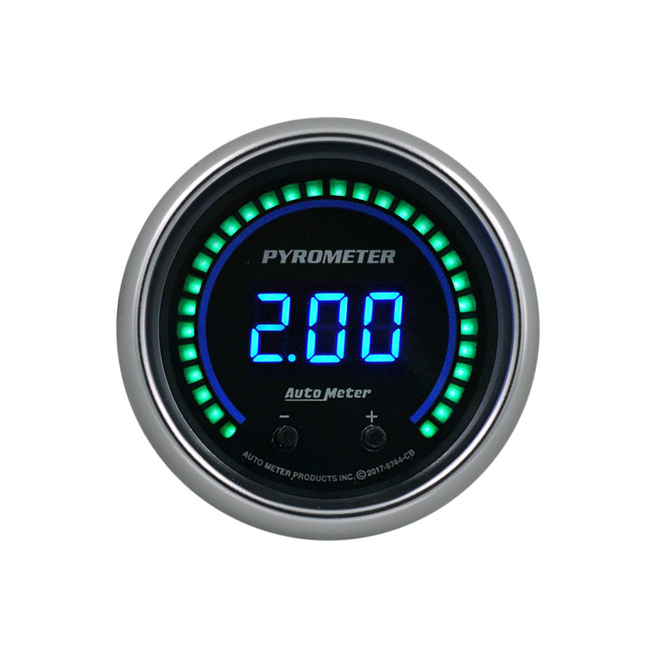 AutoMeter2-1/16 Pyrometer Gauge Elite Digital CB Series