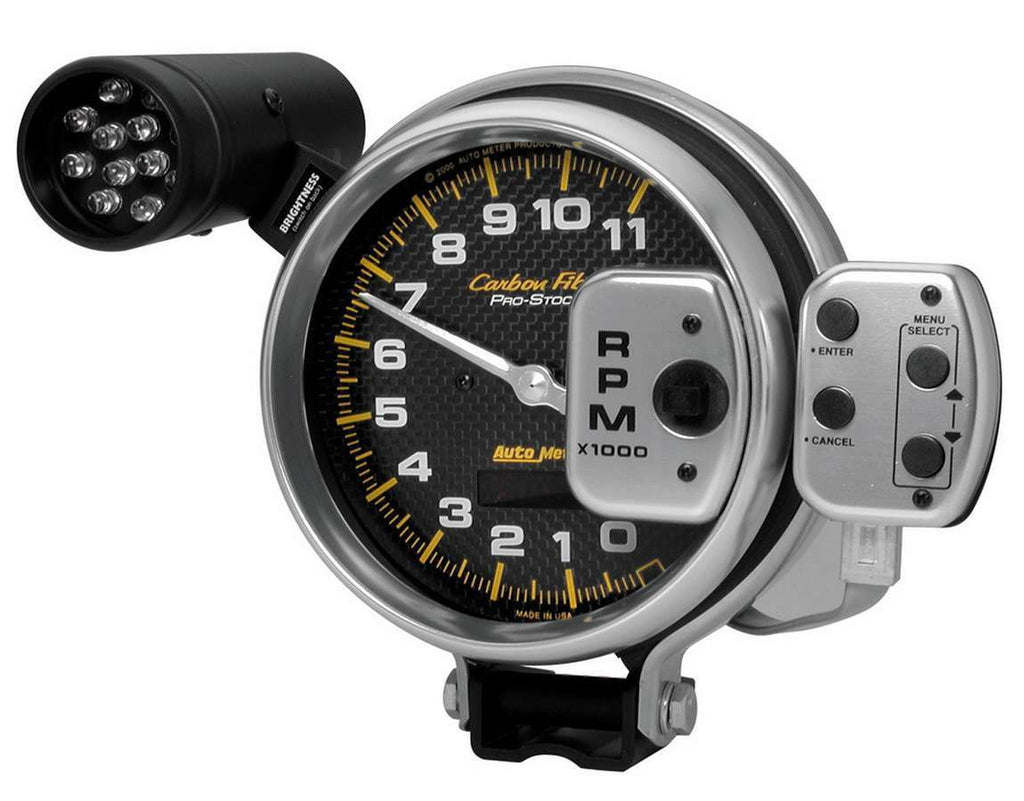 AutoMeter5in C/F 11000 RPM Pro Stock Tach