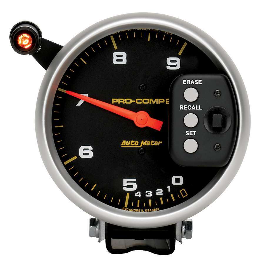 AutoMeter5in P/C Tach Dual Range