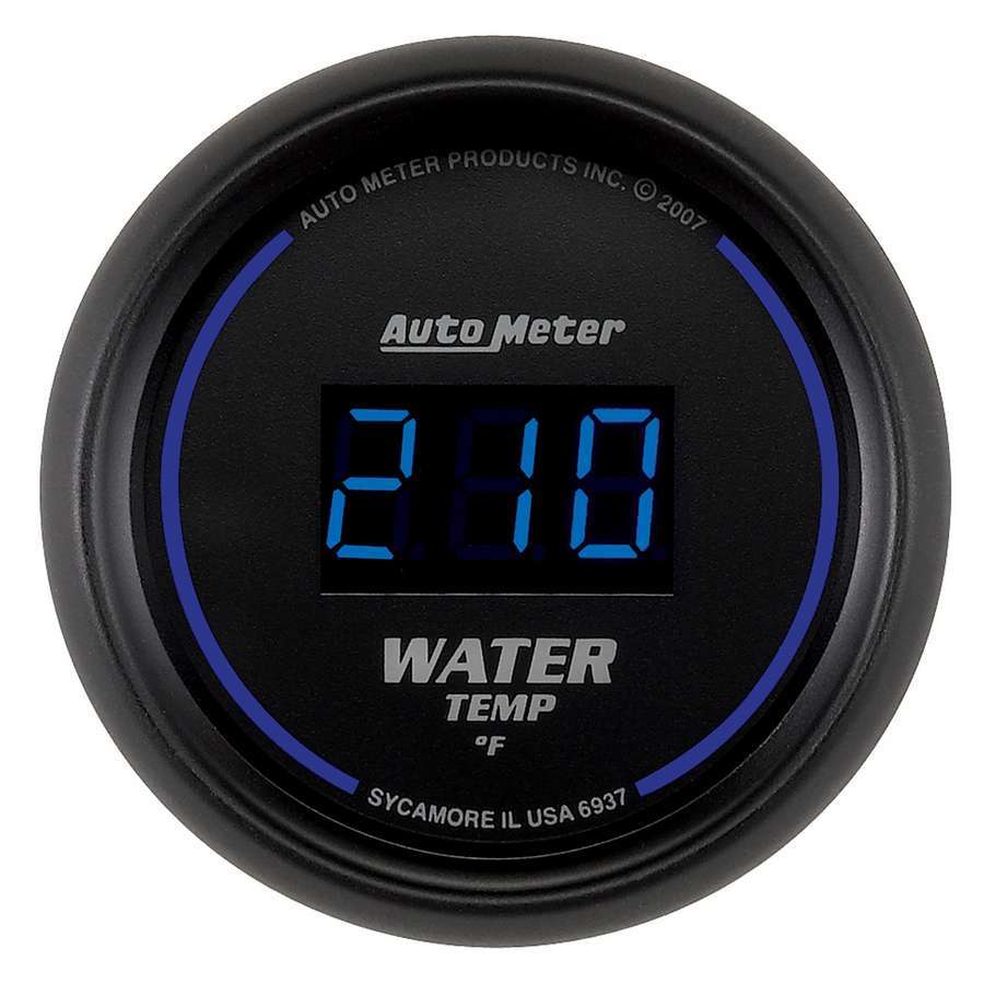 AutoMeter2-1/16 Water Temp Gauge 0-340F Digital