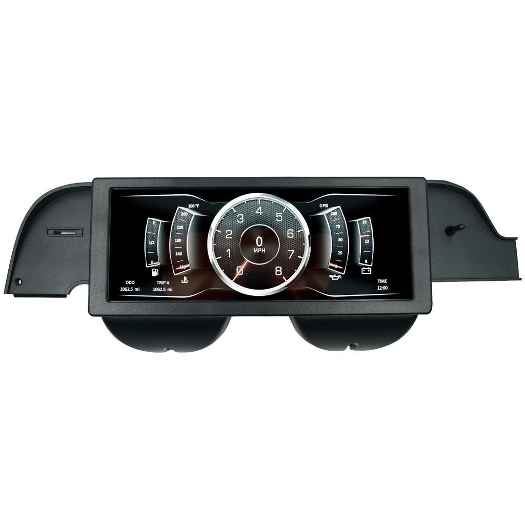 AutoMeterInvision LCD Dash Kit - 67-68 Mustang Direct Fit