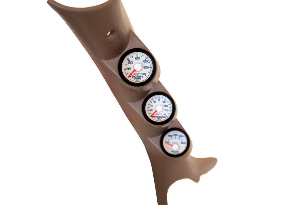 AutoMeterTriple Pod/Pillar Kit w/ Gauges 03-09 Dodge Ram