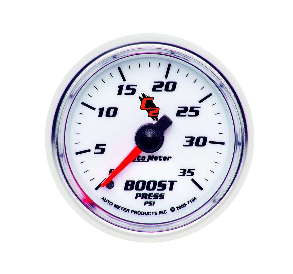 AutoMeter2-1/16in C2/S Boost Gauge 0-35 psi