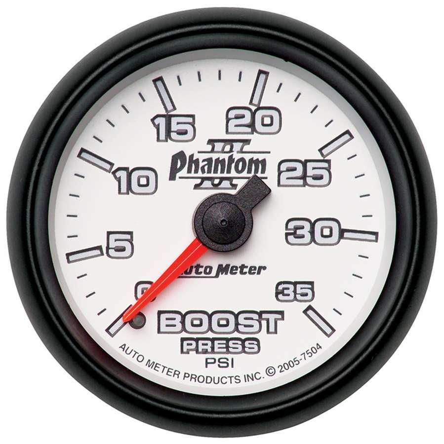 AutoMeter2-1/16in P/S II Boost Gauge 0-35psi