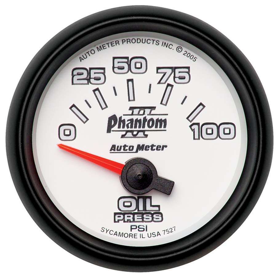 AutoMeter2-1/16in P/S II Oil Pressure Gauge 0-100psi