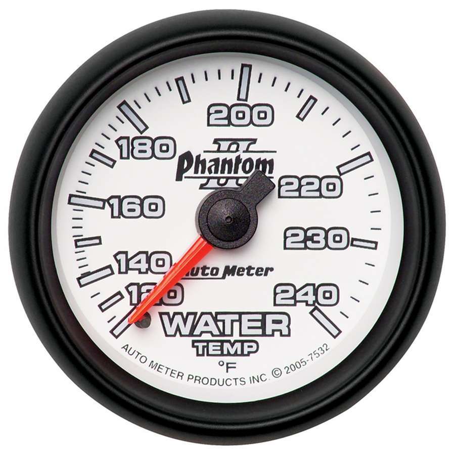 AutoMeter2-1/16in P/S II Water Temp. Gauge 120-240