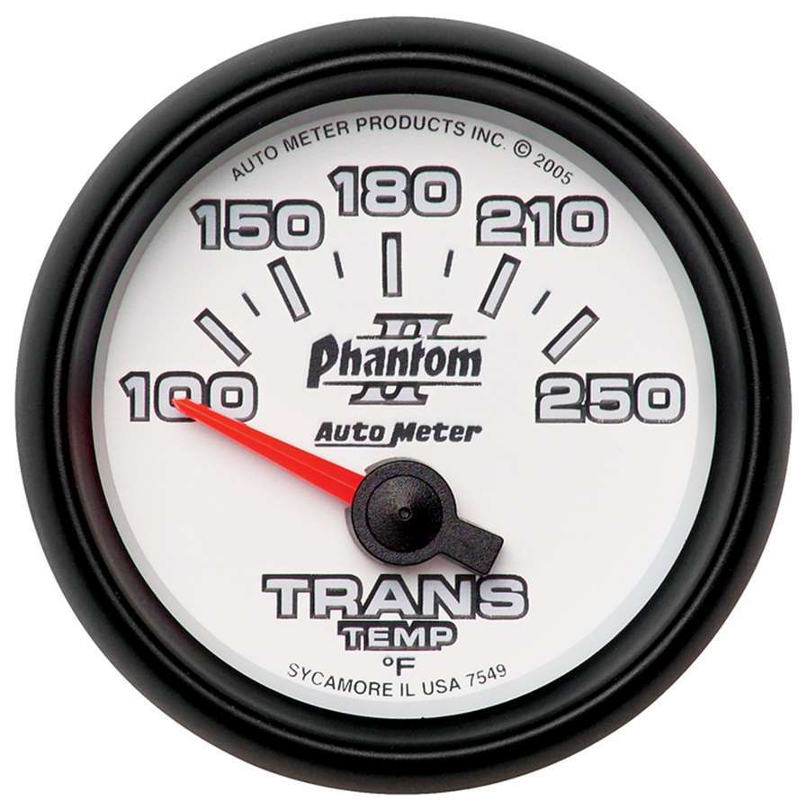 AutoMeter2-1/16in P/S II Trans. Temp. Gauge 100-250